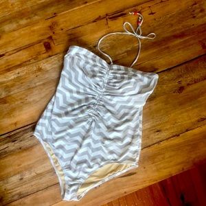 Pea in a Pod maternity swimsuit.